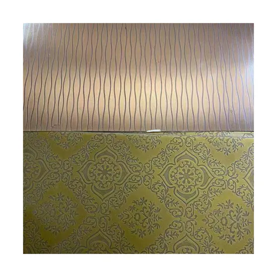 C26800 C28000 Etching Mirror Surface Brass Sheet / Brass Plate
