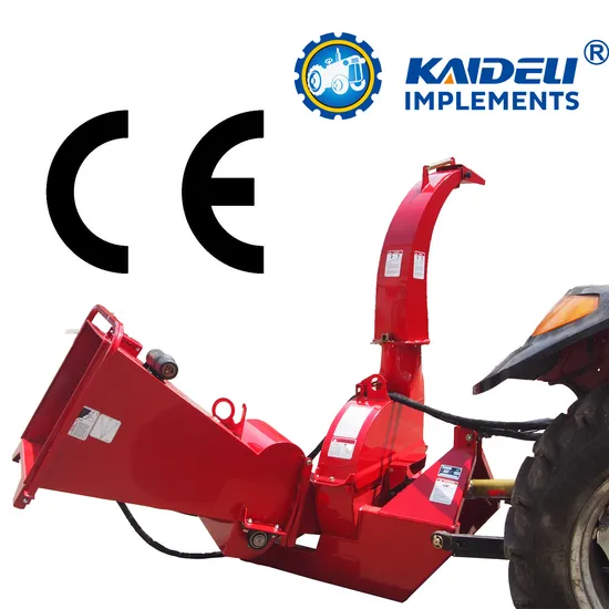 CE Standard Hot Selling Wood Shredder with 100mm/4′ ′ Chipper Capacity