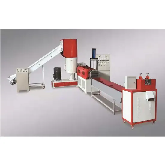 2020 Newest PP PE Waste Plastic Recycling Machine