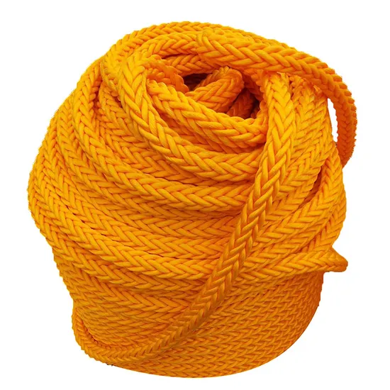 4 Strand Polyester Polyethylene Nylon Rope Strong UV Resistance