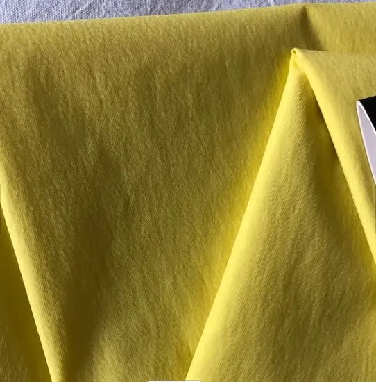 100% Crinkle Nylon Taslon Taslan PU Coating Ripstop Fabric for Jacket