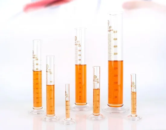 Laboratory Glassware Measuring Cylinder Glass Plastic 500ml 1000ml Graduated Cylinder Glassware Round Base Hexagonal Base