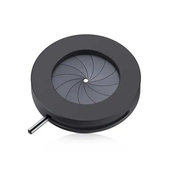 1.5~23mm Adjustable Manual Focus Iris Vari-Focal Aperture Diaphragms with Holder