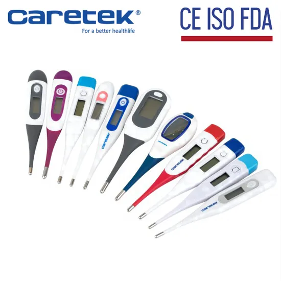 Medical Digital Factory Armpit Rectal Oral Fever Baby Electronic Kids Electrical Clinical Thermometer - Waterproof with CE FDA