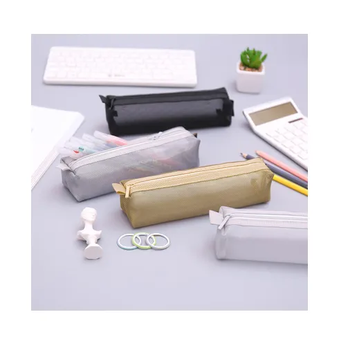 Transparent Gauze Storage Bag Students′ Examination Pen Case