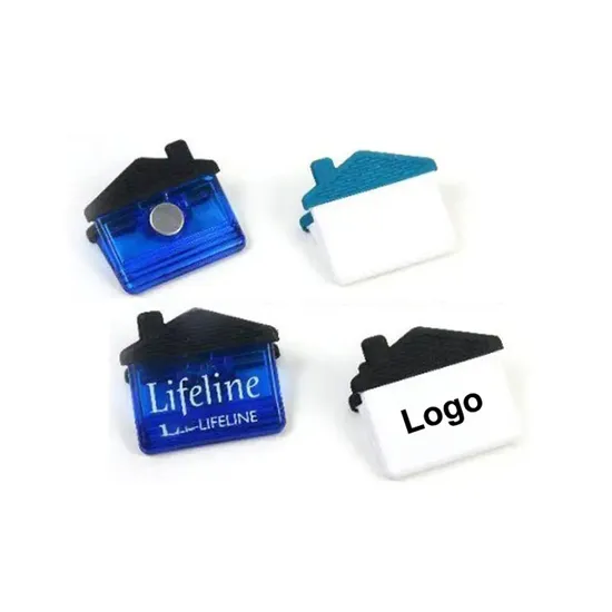 Magnetic Paper Clip with Logo Wholesale Holders Refrigerator Magnet Memo Clips