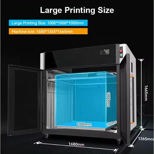 Dual Filament 400*400*400mm 3D Printer