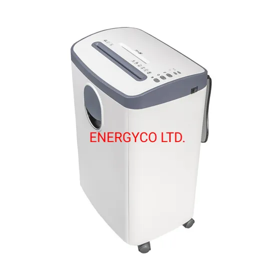 12 Sheet Cross Cut Electric Paper Shredder and Office Plastic Card Shredding Machines