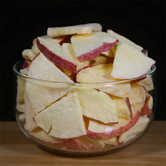 Freeze Dry Fruit Wholesale Freeze-Dried Apple Chips Cube 5*5mm Dice Freeze Dried Apple