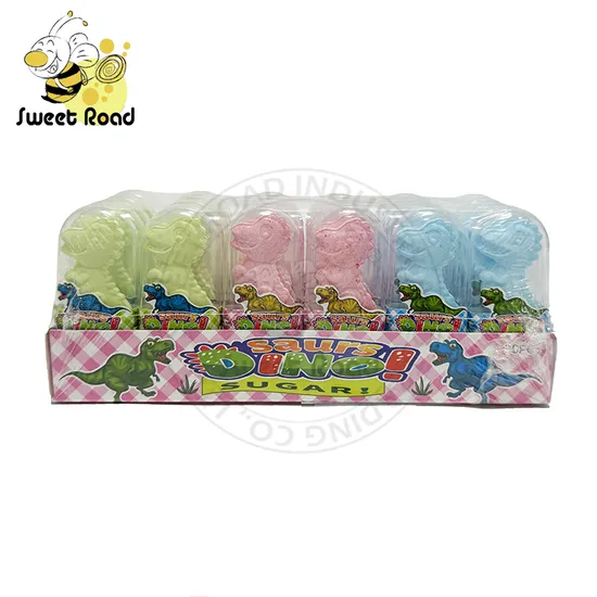 Dinosaur Head Pressed Snow Strips Press Candy