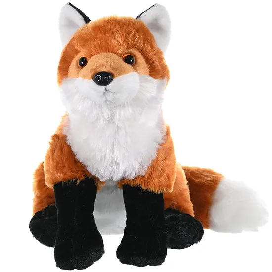 Wholesale 30cm Soft Furry Plush Fox Toy Lovely Stuffed Animals From China