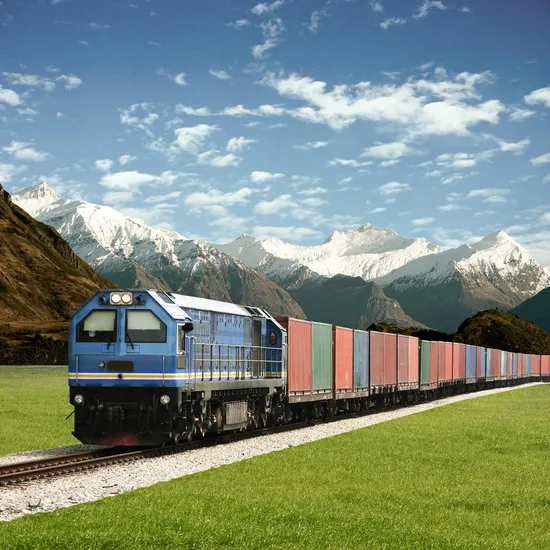 DDP/DDU Railway Freight Rates Train Shipping From China to Europe