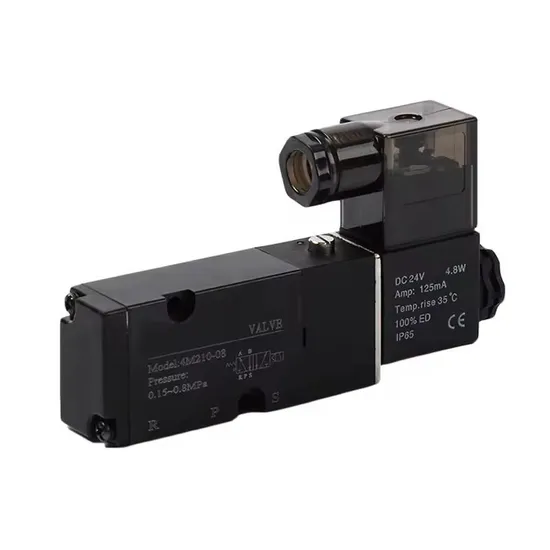 4m210-08 1/4" 5/2 Ways Electric Numur Valve Single Coil Pneumatic Air Control Solenoid Valve