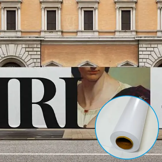 5140gchigh-Quality Glossy Ploymeric Printable Clear Adhesive Inkjet Digital Printing Vinyl
