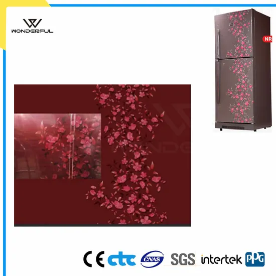 Brushed /Flower/Wood Grain Pattern Film Laminated Metal PCM/VCM Galvanized Steel Sheet