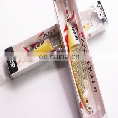 20g 60g 100g Fishing Jigs Saltwater Lures Cast Fish II Jigging Metal Artificial Glitter AST FISH II Fishing Lure