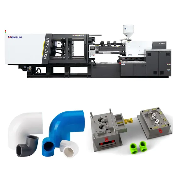 Made in China High Response New Style Servo Energy-Saving Plastic Injection Molding Machine for PVC Fittings Hxm428-PVC