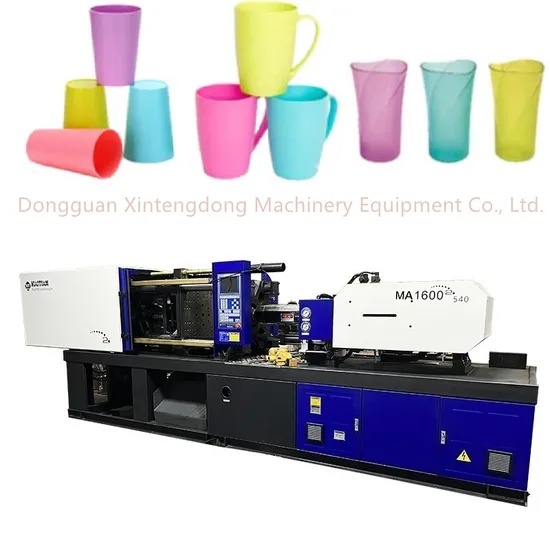 Plastic-Machinery Ma1600 Mouthwash Cup, Beverage Cup Manufacturing Injection Molding Machine