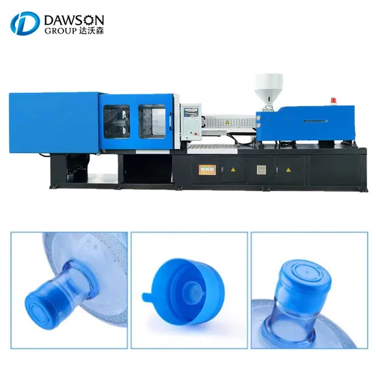 Large Capacity High Speed 5 Gallon Plastic Bottle Cap 20L Plastic Drum Caps Making Machine Injection Molding Machine