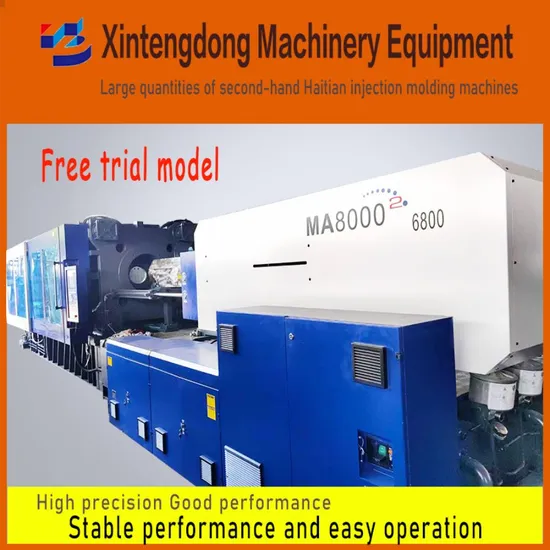 Haitian Second-Hand Servo 800ton Horizontal Fully Automatic Plastic Ma8000 Injection Molding Machine