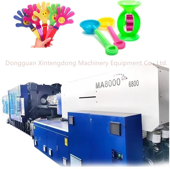 Plastic-Machinery Plastic Injection Machine Ma8000 Happy Cheer Toy Injection Molding Machine