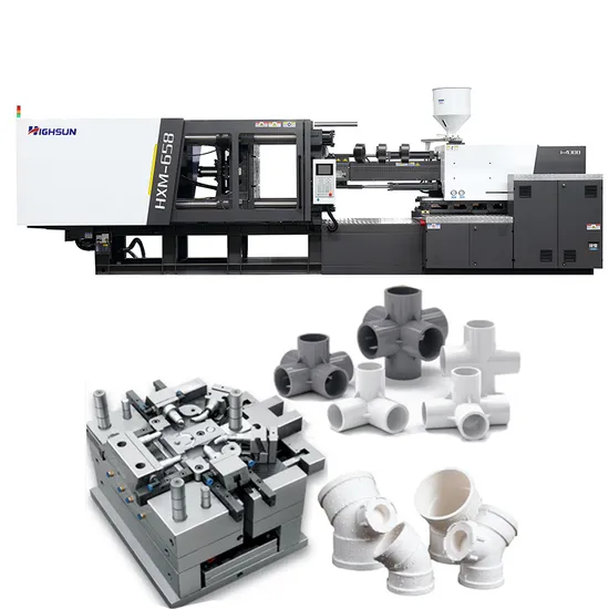 Long Service Life New Style Servo Energy-Saving Plastic Injection Molding Machine for PVC Fittings Hxm658-PVC