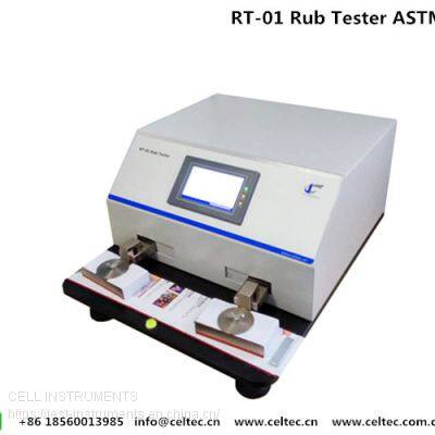 Microcomputer Control Paper Cardboard Ink Rub Resistance Tester