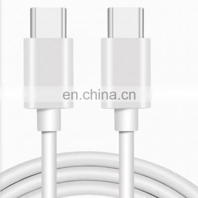 Factory PD Quick Charging 2M Type C to Type C 3A Fast Charging Cable for Laptop and Mobile Phone usb Cable