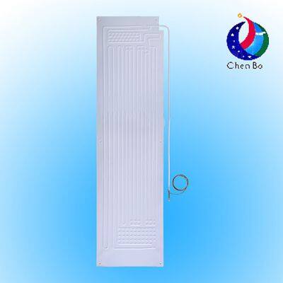Aluminum roll bond evaporator for refrigerator