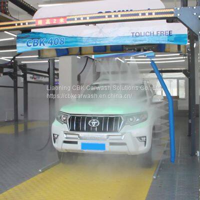 CBK 408 High pressure single arms touchless/auto/automatic car wash machine systems with CE and ISO quality certification