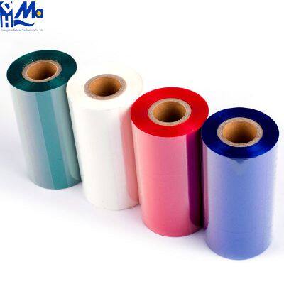 Custom Size Color Red White Black Print Premium Wax Resin Barcode TTR Tto Ink Labels Thermal Transfer Printer Ribbon