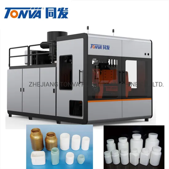 Tonva Hybrid Type Extrusion Blow Molding Machine for Tablet Medicine Bottle Producton