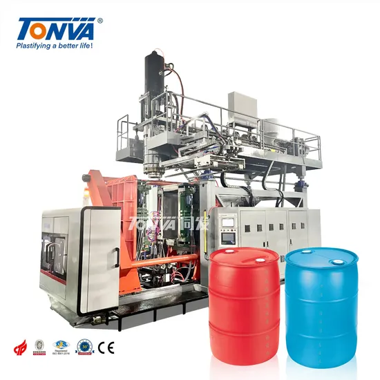 Plastic HDPE 100L 200L Water Barrel Blow Molding Making Machine