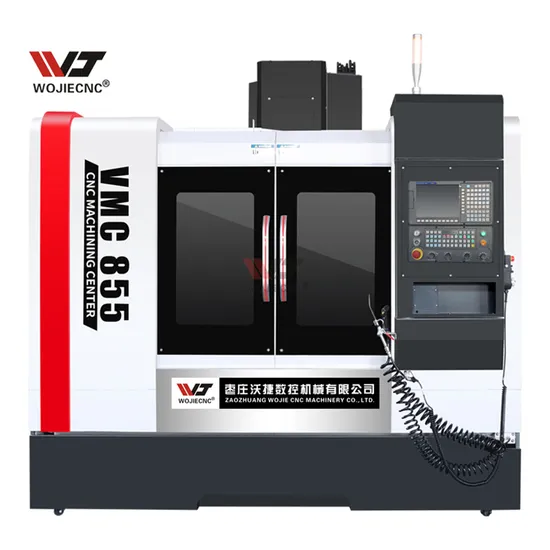 Hot Sale Chinese 3 4 5 Axis Vmc855 Aluminum CNC Milling Machine Center Machining Services CNC Vertical Machining Center for Metal