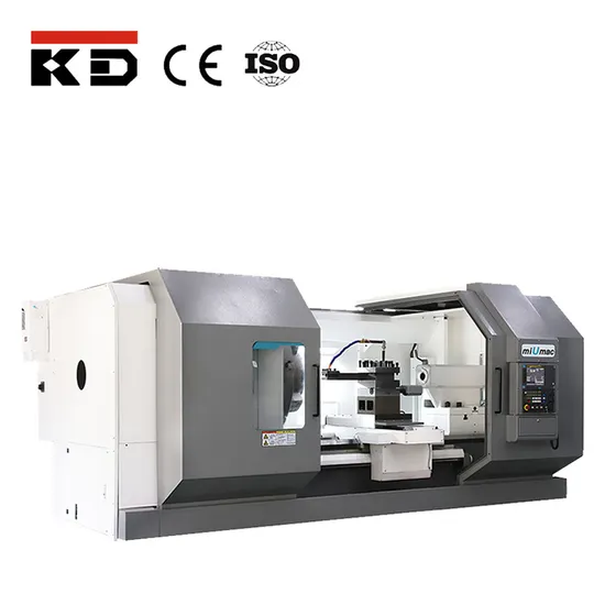 High Precision CNC Big Bore Horizontal Turning Machine