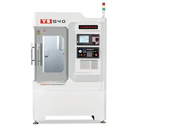 3 Axis CNC Milling Machine Ys-540 New Product Huazhong Controller Mechanical Spindle 3.8kw Bt30