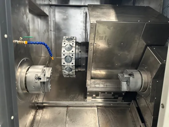 Stc5052D Inclined Bed Turning Cutting Drilling Milling Metal CNC Lathe Machine