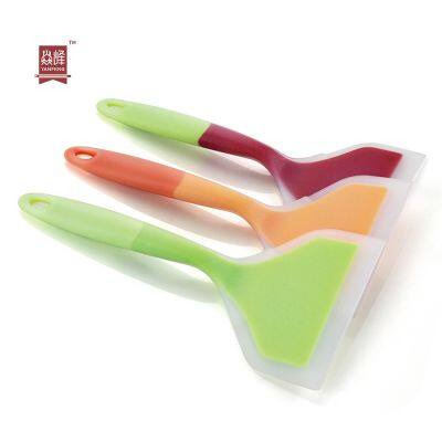 Kitchen Accessories Home and Kitchen Gadgets Nonstick Wide Silicone Omelette Pancakes Shovel Spatula Turner Kitchen Tools Silicone Scraper