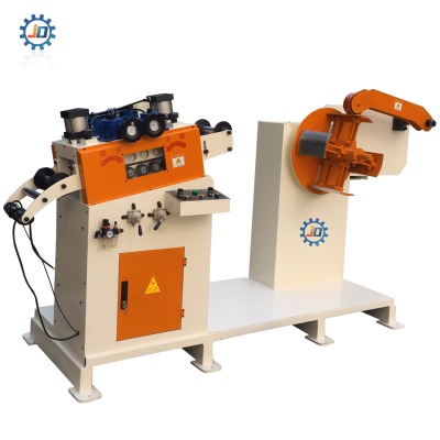 Full automatic high precision straightening machine Extra thin steel straightener machine