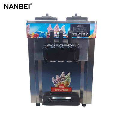 Commercial Soft Ice Cream Maker Machine CE approved