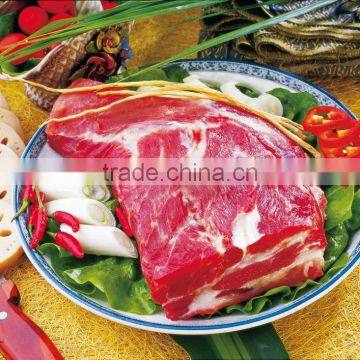 Frozen pork meat collar bonless skinless