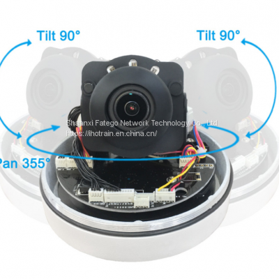 5MP 1/2.8”H.265 H.264 Night (ICR), Ultra DNR PTZ 4X IP Camera Hikvision Compatible HD IR Network Camera