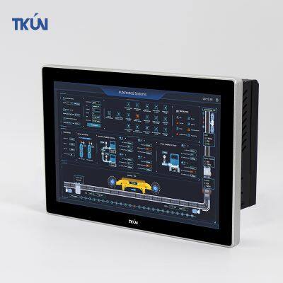 10.1inch Touch sensitive industrial tablet computer Windows touch screen all-in-one with RS232 LAN SIM Card slot