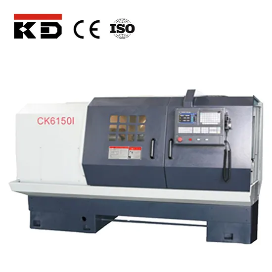 Horizontal Guide Rail Kd CNC Flat Bed Lathe Machine