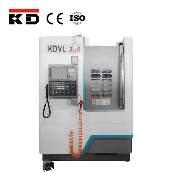 High Precision CNC Vertical Lathe Machine Kdvl320 with 410mm Max Swing and A2-6 Spindle Nose