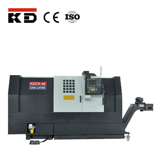 Kdck-40h 15/18.5kw Main Motor CNC Lathe Machine
