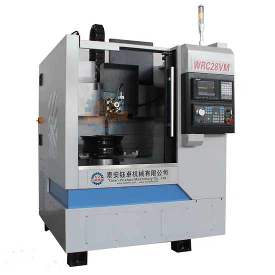 Alloy Wheel Diamond Cutting Rim CNC Lathe with CNC