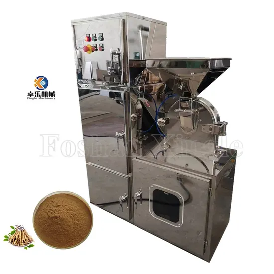 Pharmaceutical Herbal Moringa Chilli Pulverizer Crusher Milling Grinding Machine Electric Coconut Cocoa Powder Grinder Machine