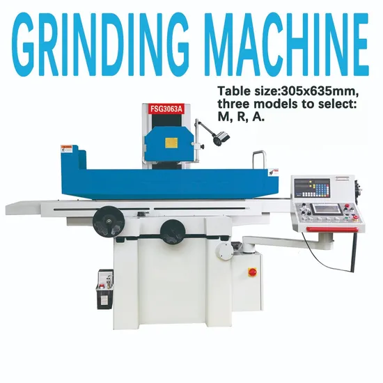 Saddle Moving Auto Surface Grinding Machine 3063