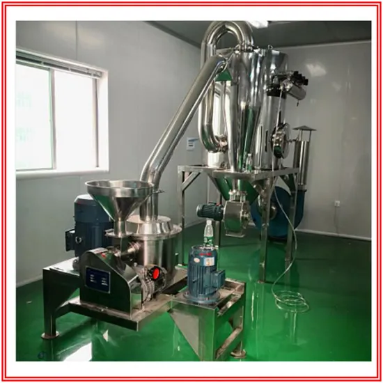 GMP Ultra Fine Pulverizer 200 -400 Mesh Fine Powder for Starch, Icing Sugar, Spice, Salt, Chemical, Medicine, Herb